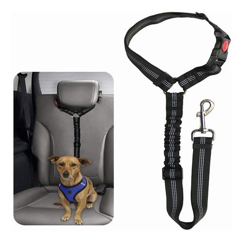 Cinturón Seguridad Para Perro Gato En Auto Mascota- Viajes