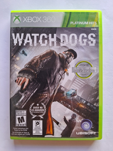 Watch Dogs Xbox 360 Requiere Disco Duro  (Reacondicionado)