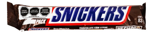 6 Pack Chocolate Relleno Caramelo Y Cacahuate Snickers 83