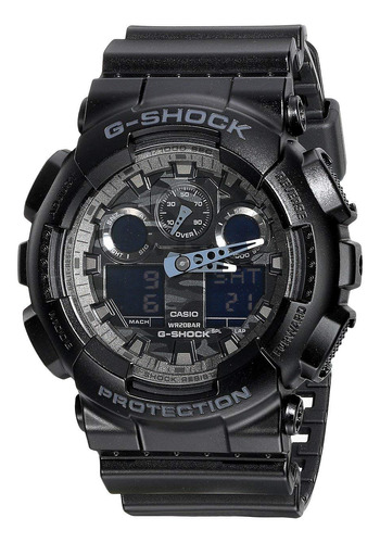 Casio G Shock Analog Dial Digital Black Resin Reloj Para Hom