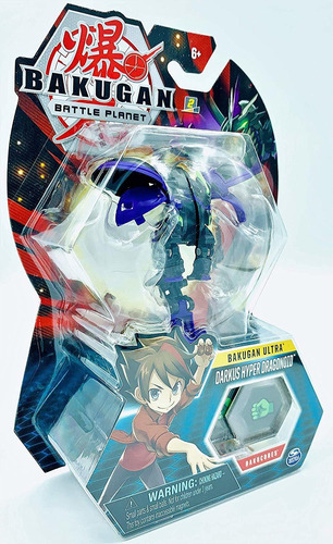 Bakugan Ultra - Darkus Hyper Dragonoid - 3 Pulgadas Tall Cri