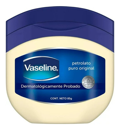 Petrolato Puro Vaseline Dermatológicamente Probado 85 Gramos Momento de aplicación Día/Noche Tipo de piel Mixta
