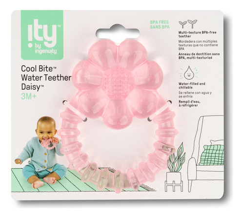 Mordedera Para Bebé Refrigerable Ity By Ingenuity 16881 Color Rosa Cool Bite