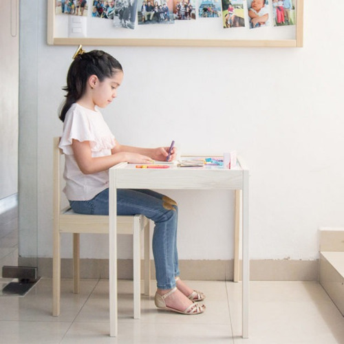 Mesa Para Niños Con Silla Infantil Junior De 6 A 12 Años
