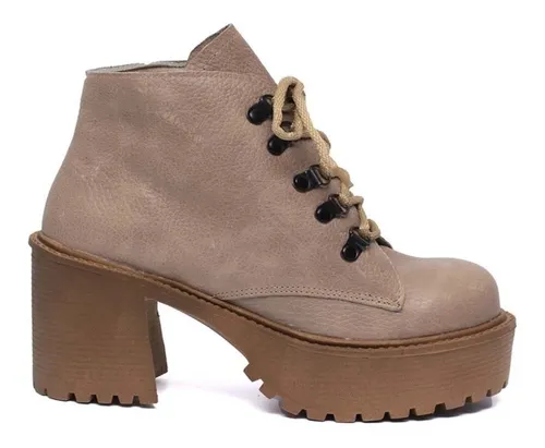 Borcegos Altos Con Cordones MercadoLibre