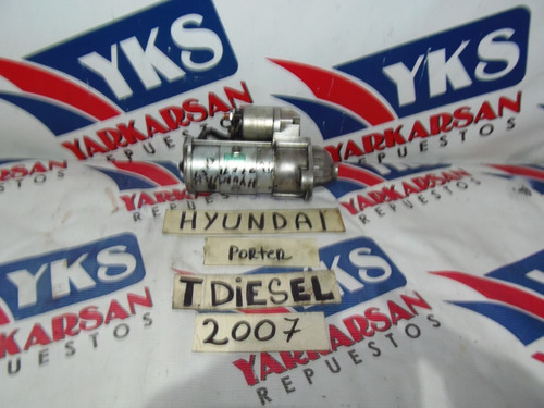 Motor De Partida Hyundai Porter 2007 Diesel