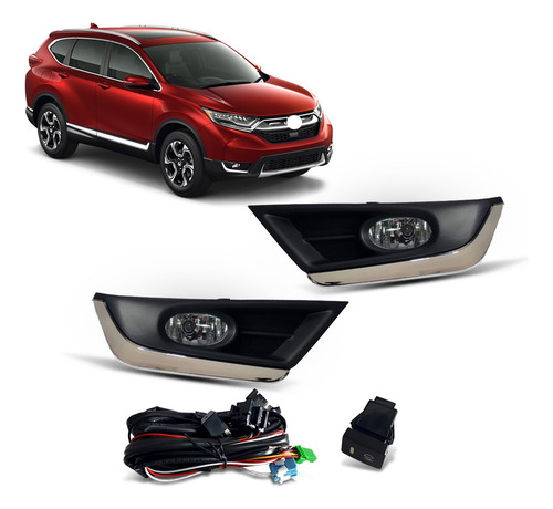 Faros Neblineros Honda Crv Cr-v 2017 2018 2019