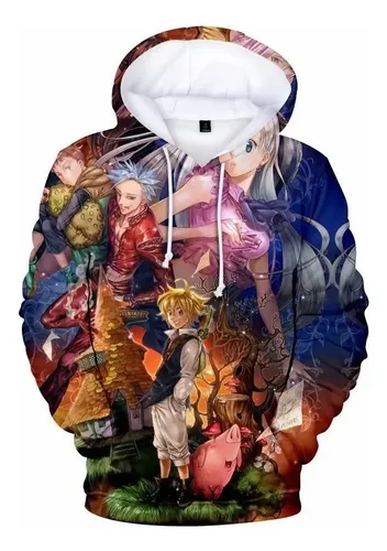 Sudadera Con Capucha Meliodas Hawk De The Seven Deadly Sins | Meses sin