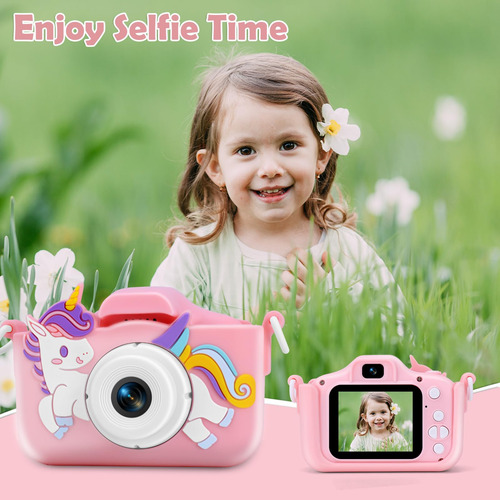Cámara Digital Multifuncional Para Niños Con Tarjeta De 32 G