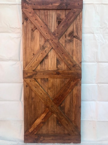 Puerta Corrediza Colgante Madera Maciza Aberturas Llavallol