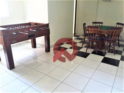 Imagem 3 de 14 de Apartamento Com 1 Dormitório À Venda, 47 M² Por R$ 185.000,00 - Caiçara - Praia Grande/sp - Ap3761