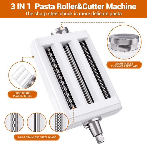 Imagen 4 de 7 de Accesorios Para Kitchenaid Mixer Ohuhu C/ Tapete De Amasar