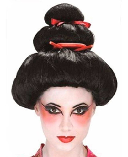 Peluca Geisha - Japonesa