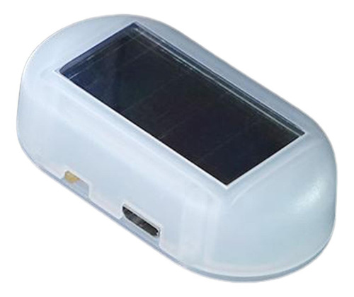 Luz De Advertencia De Luz De Alarma Simulada De Azul Claro