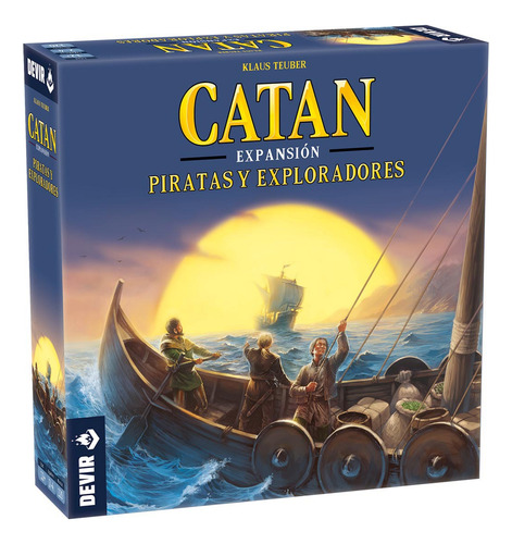 Expansion Piratas Y Exploradores Juego De Mesa Catan Devir
