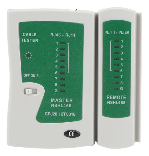 Testador De Cabo Yg468 Multifuncional Rj45+rj11, Rápido E Pr
