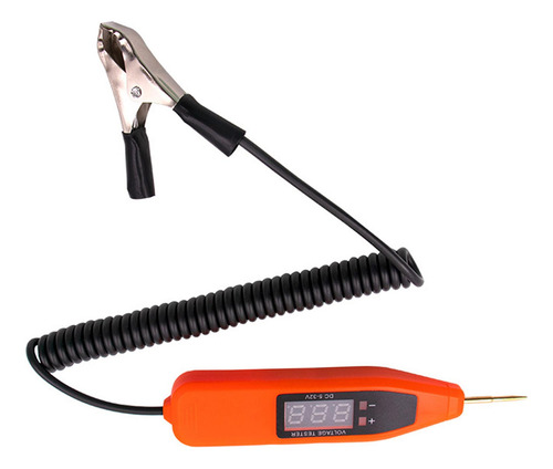 Pluma De Prueba Eléctrica Del Probador Del Circuito Naranja