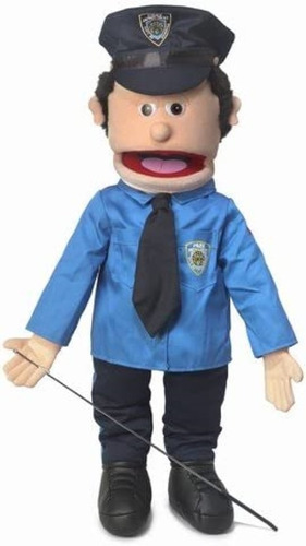 Muñeco Ventrílocuo Silly Puppets Puppet De Estilo Policía