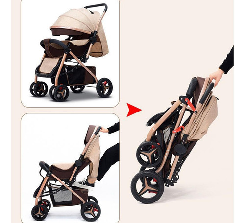 Carreola Para Bebés Niños Ultra Premium Plegable, 3 Colores