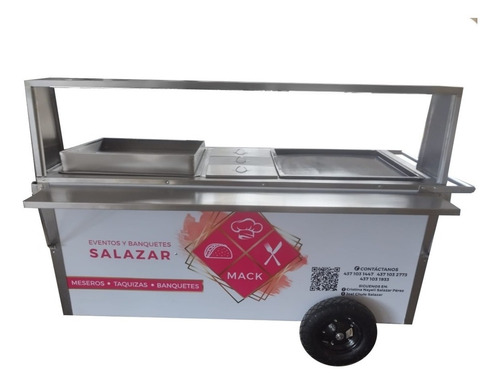 Carrito Para Tacos De 1.80 Mts