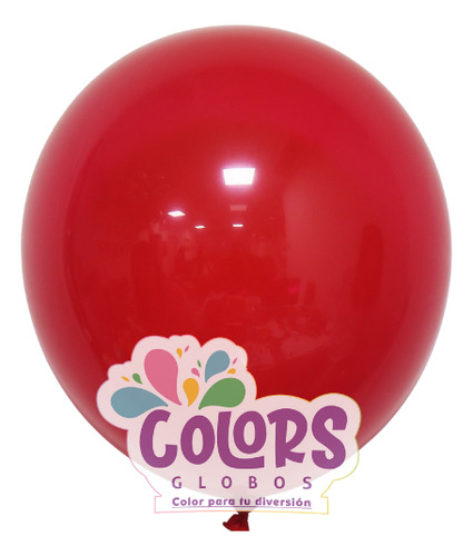 Globos 18 Pulgadas Rojo Paquete Con 3 Globos /colors Globos