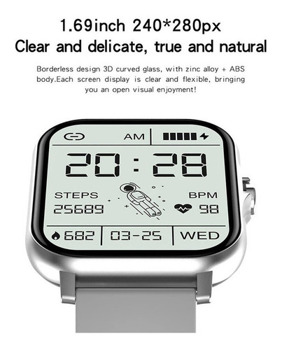 Reloj Inteligente Y13 Gt20 Bluetooth Con Pantalla En T