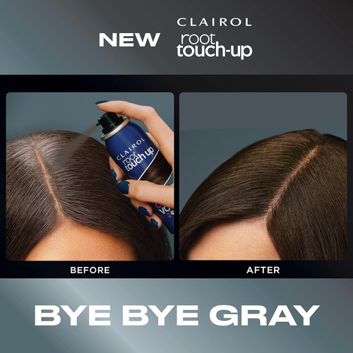 Clairol Color De Retoque De Raíces + Spray Temporal 2 En 1 D