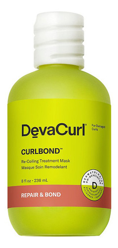 Mascarilla De Tratamiento Devacurl Curlbond Re-coiling 8 Oz