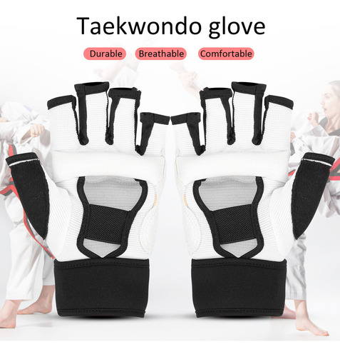 C 2x Luvas De Proteção Para Taekwondo Adulto Infantil