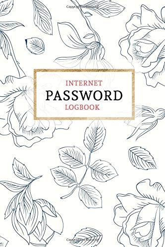 Internet Password Logbook Keep Your Passwords Organized In S