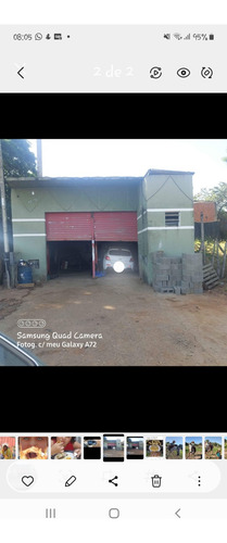 Vendo Casa Com Barracão Na Frente Barracão Medindo 115mt