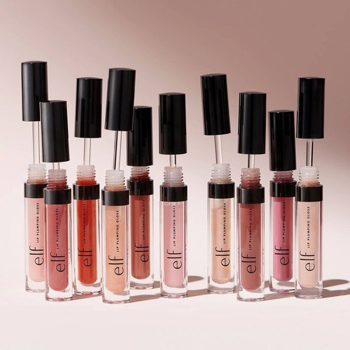 Lip Gloss E.l.f. Lip Plumping Glos Lip Gloss 2,7 ml. Acabamento brilhante rosa Paloma