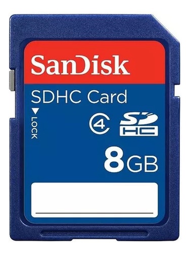 Memoria Sd 8gb Sandisk