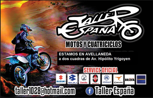 Campana Freno Trasero G Force 250 - Taller España Avellaneda