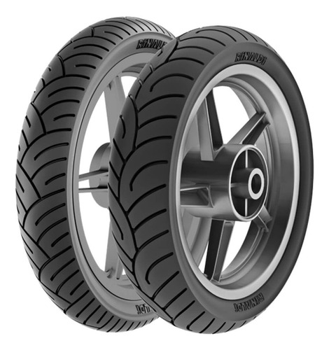 2 Pneu Moto Factor Rinaldi 90/90-18 57p 80/100-18 47p Hb37