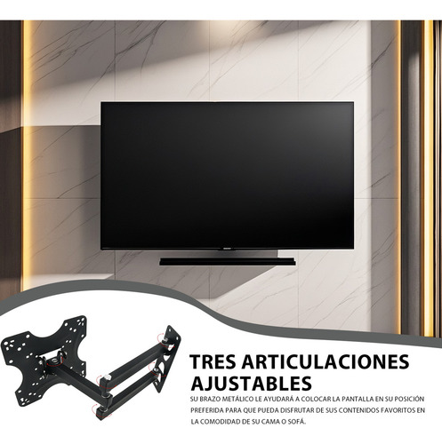 Soporte De Pared Para Tv Giratorio Ajustable 17 - 42 Pulgadas DSZJ