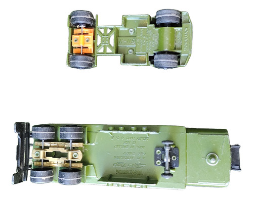 Camión Ford Lts Matchbox Super King K 18/115 Tanker Verde (Usado)
