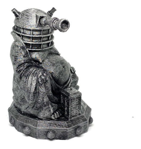 Buda Buddha Dalek Con Tardis. Doctor Who