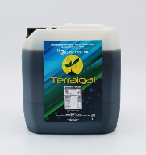 Terralgal - Bioestimulante Vegetal Y Mejorador De Suelo 5l