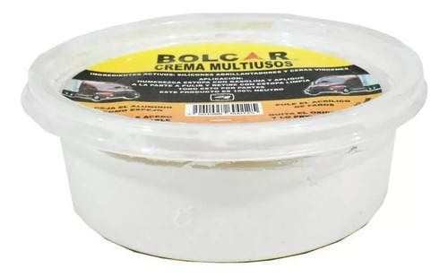 Crema Para Pulir Aluminio Y Cromo 300 G Color Blanco