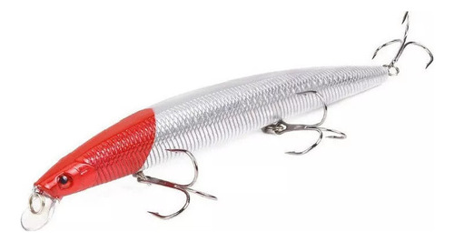 D Lote De 10 Iscas Artificiais Para Pesca Marítima, 18 Cm,