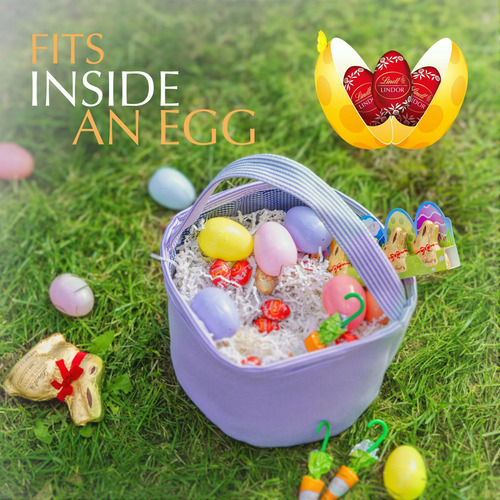 Huevos De Chocolate Puro Lindt Lindor Chocolate Truffle Eggs