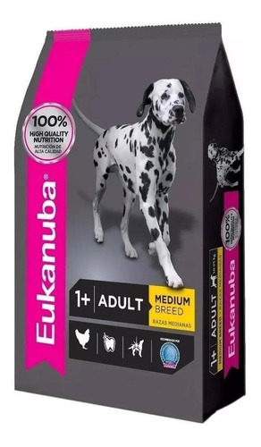 Eukanuba Adult Medium Breed 15kg Adulto Raza Mediana