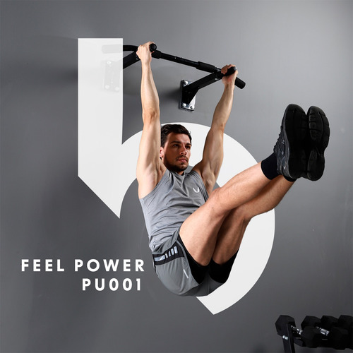 Barra Para Dominadas Pull Up Bar Bywell Color Negro