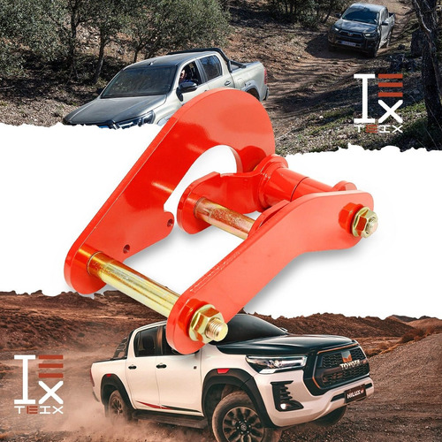 Imagen 6 de 7 de Columpios Suspensión Suavidad Toyota Hilux 2016/2021 Trasero