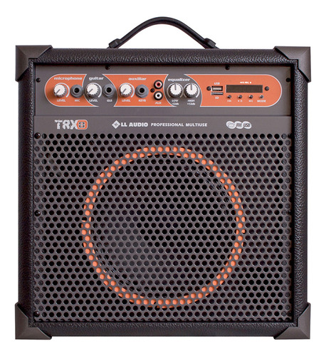 Caixa Amplificada Multiuso Ll Audio Trx8 45 Wrms