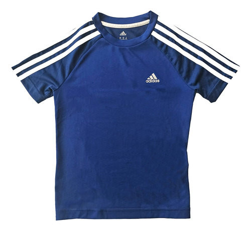 Remera, adidas, Climacool, Azul, T8. Niño.