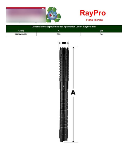 Rayo Láser De Alta Potencia, Mxmay-001, 1pz Laser Haz Azul, Láser Azul