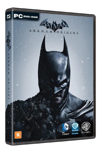 Jogo Midia Fisica Batman Arkham Origins Para Computador Pc