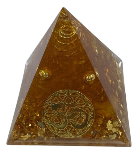 Orgonita Om ,transmutador Energético Piramide 5cm